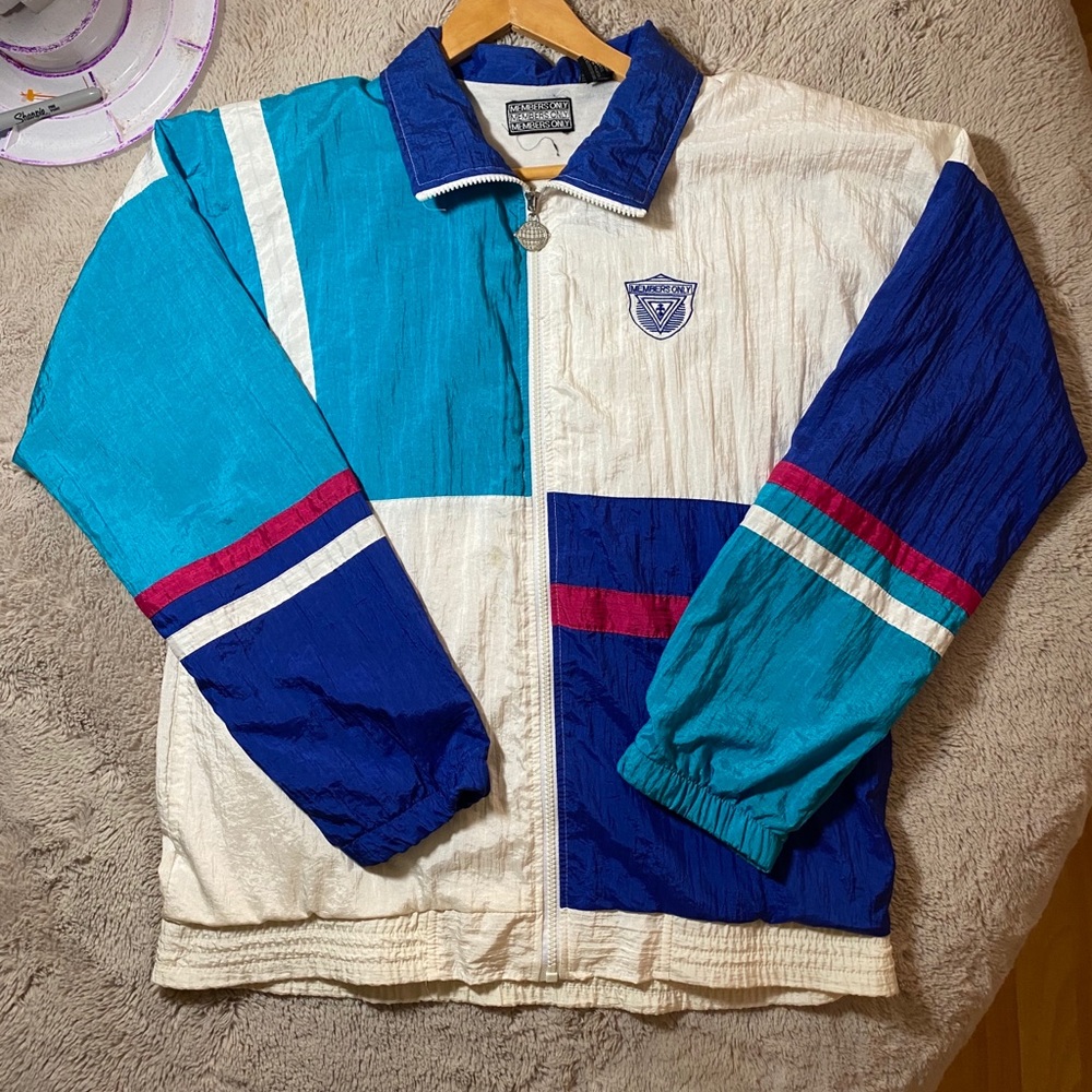Vintage Members Only Windbreaker M